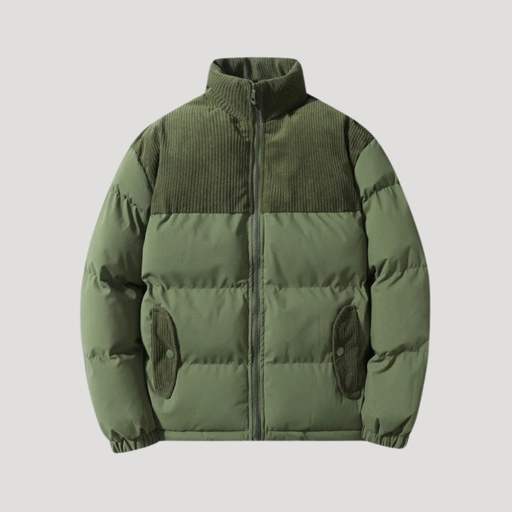 Womens Quilted Puffer Coat Insulated Warm Fit