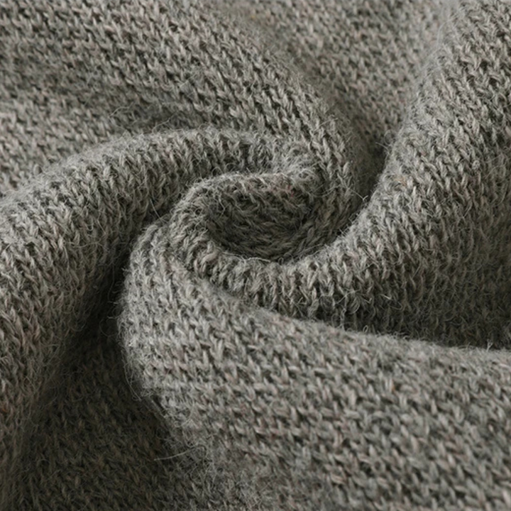 Mens Knit Cardigan Casual Button-Up V-Neck