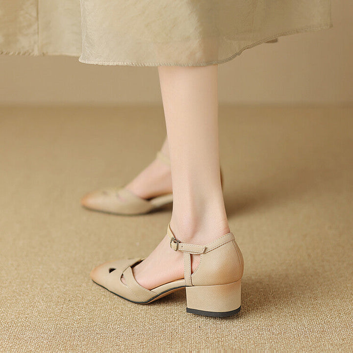 Womens Genuine Leather Sandals Comfortable Fit