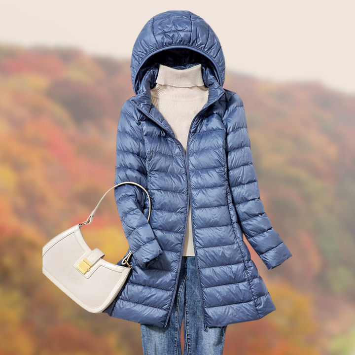 Womens Parka Jacket Water Repellent Slim Fit - BritishMode