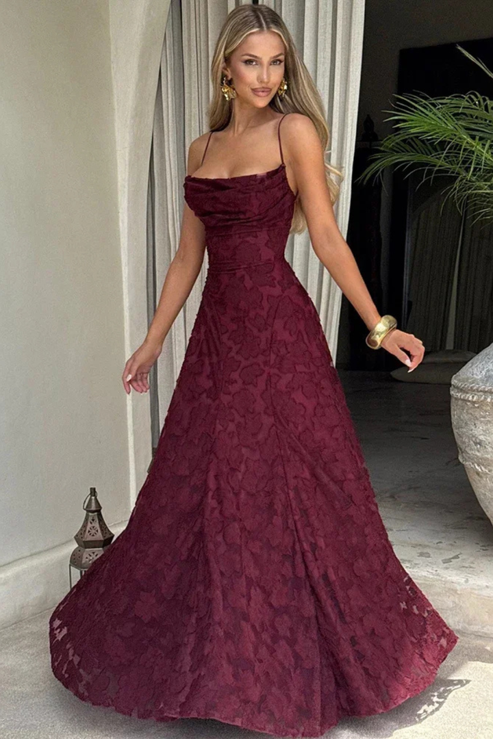 Womens Maxi Dress Floral Pattern Lightweight Flowing