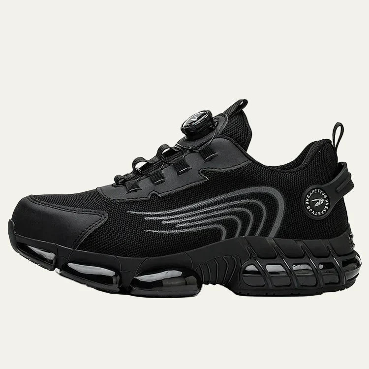 Mens Mesh Sneakers with Rotary Lacing System