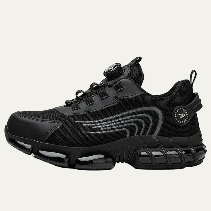 Mens Mesh Sneakers with Rotary Lacing System