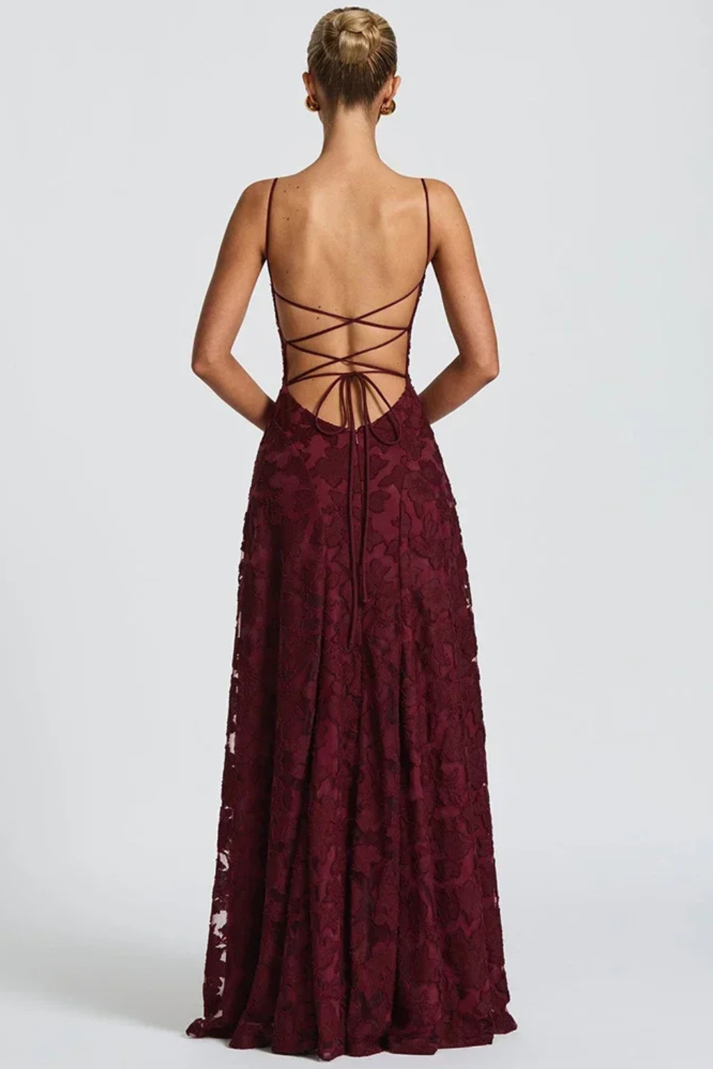 Womens Maxi Dress Floral Pattern Lightweight Flowing