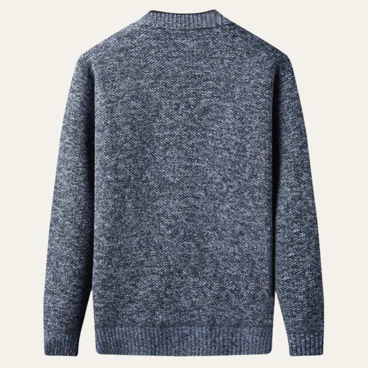 Mens Classic Knit Cardigan Soft Button Front
