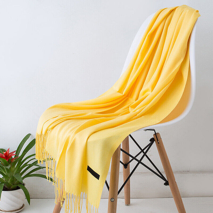 Womens Cashmere Scarf Soft Long Winter Wrap