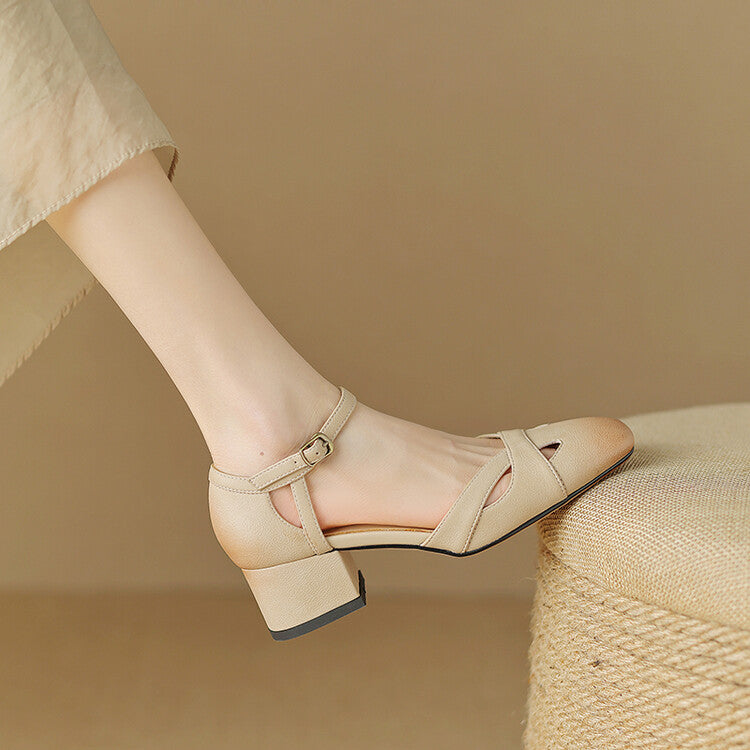 Womens Genuine Leather Sandals Comfortable Fit