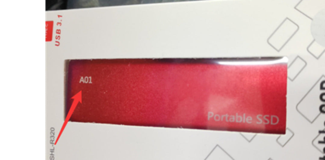External Slim SSD Drive Portable Compact Storage
