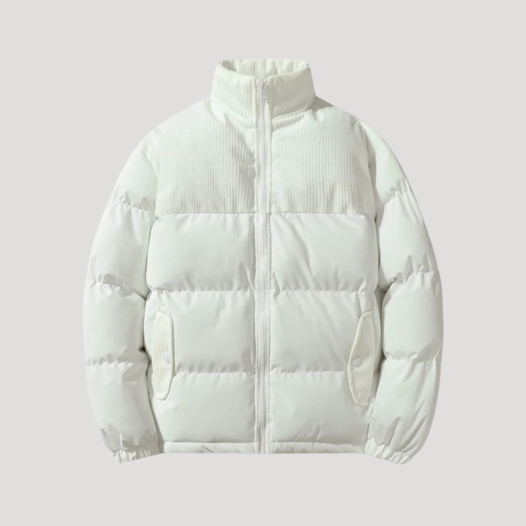Womens Quilted Puffer Coat Insulated Warm Fit