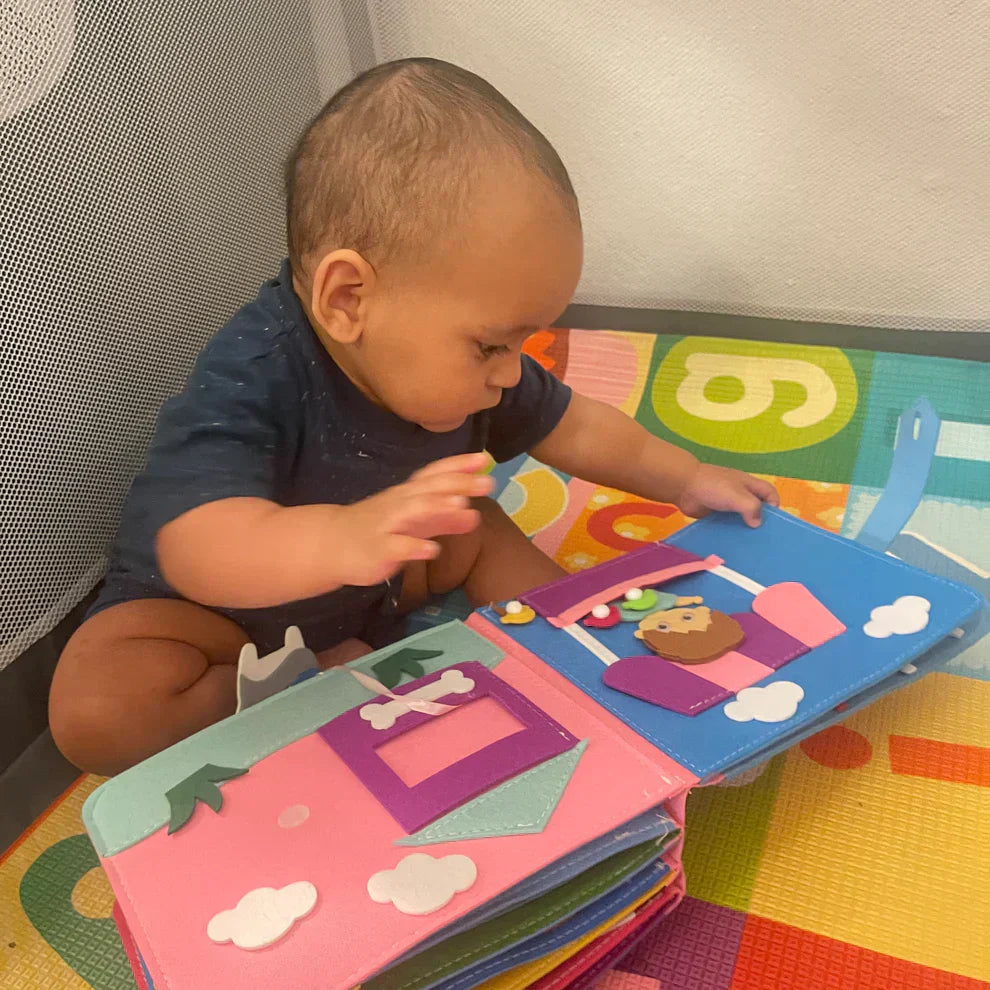Kids Interactive Educational Activity Board - BritishMode