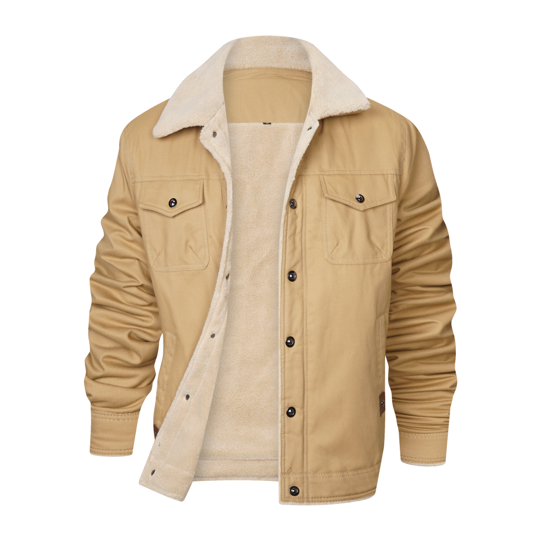 Mens Bomber Jacket Vintage Style Classic Fit