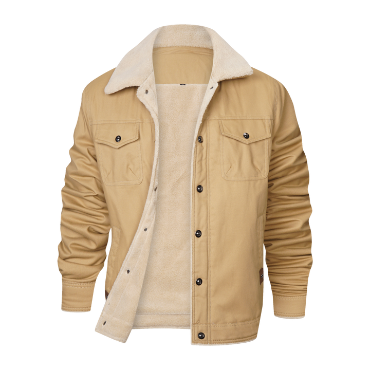 Mens Bomber Jacket Vintage Style Classic Fit