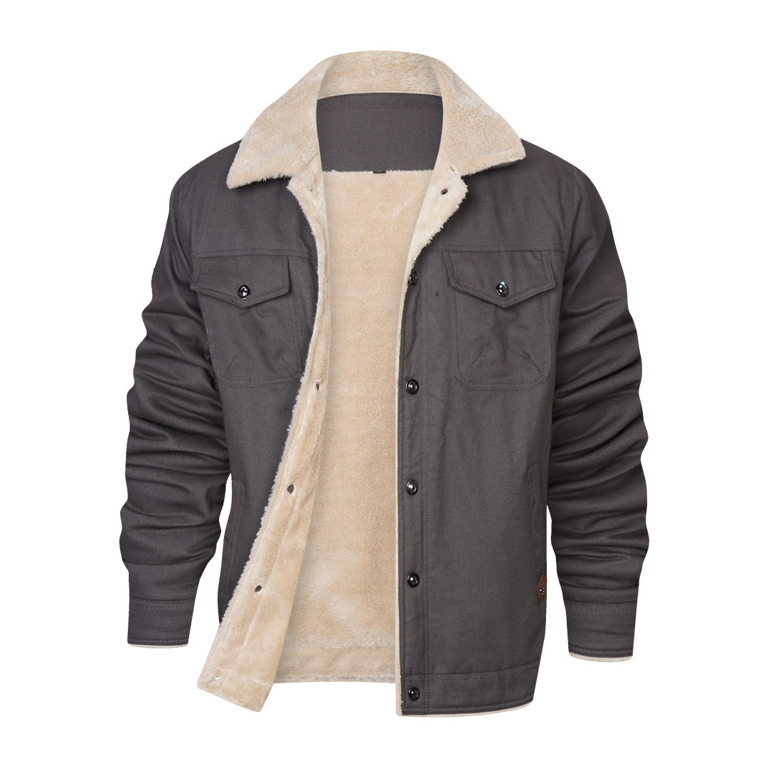 Mens Bomber Jacket Vintage Style Classic Fit