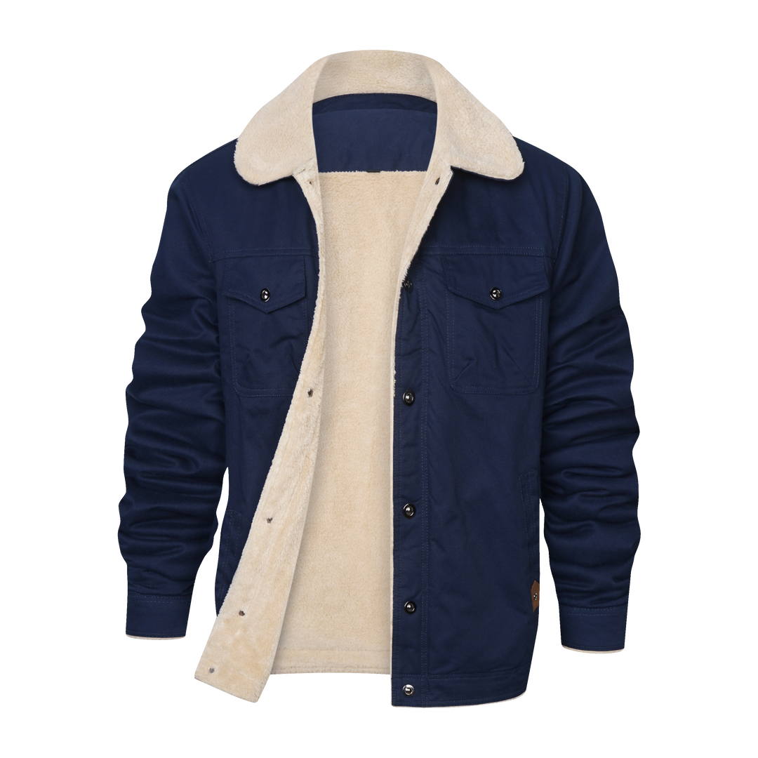 Mens Bomber Jacket Vintage Style Classic Fit - BritishMode