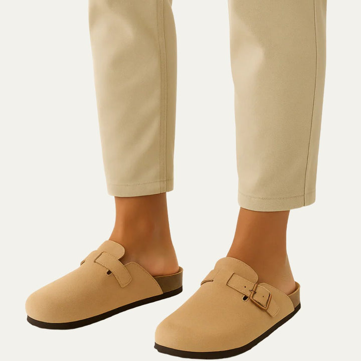 Mens Suede Moccasin Slipper Relaxed Fit