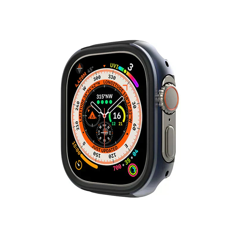 Unisex Metal Case for Apple Watch Durable Protective