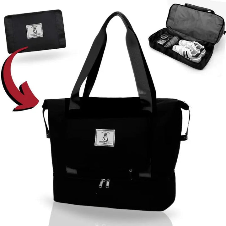 Unisex Collapsible Travel Duffel Waterproof Spacious Foldable - BritishMode