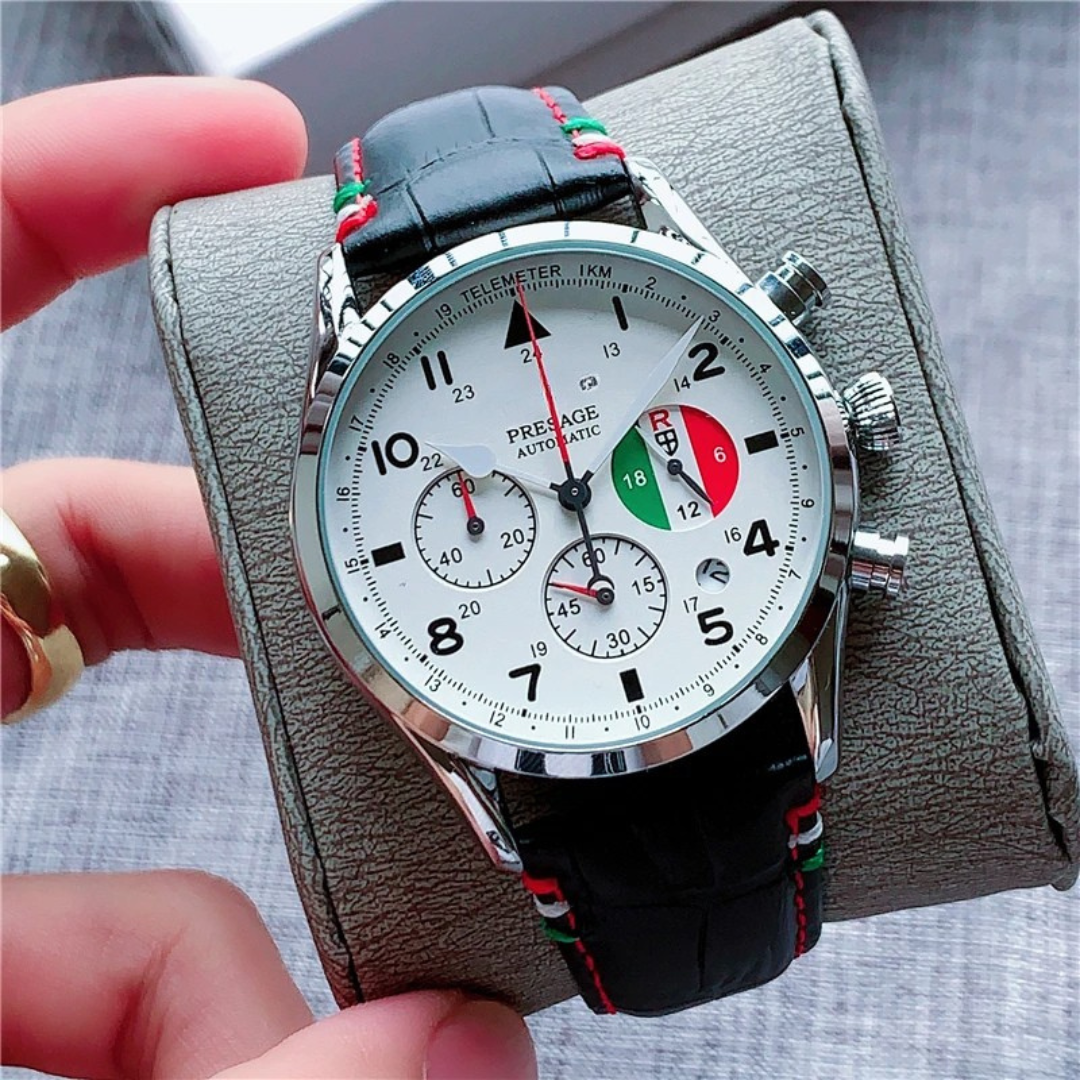 Mens Classic Watch Italian Quartz Movement - BritishMode