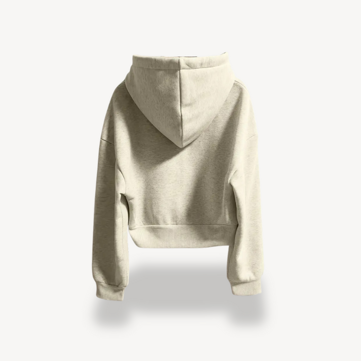 Womens Sweatshirt Polyester Textured Fit