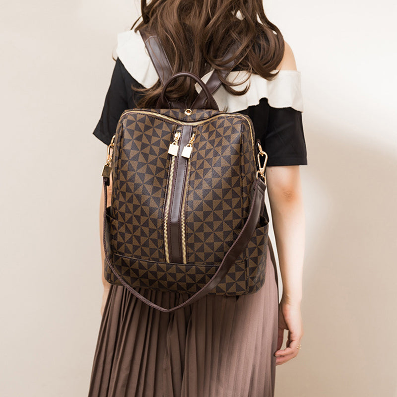 Unisex Convertible Anti-Theft Backpack Compact Stylish Design