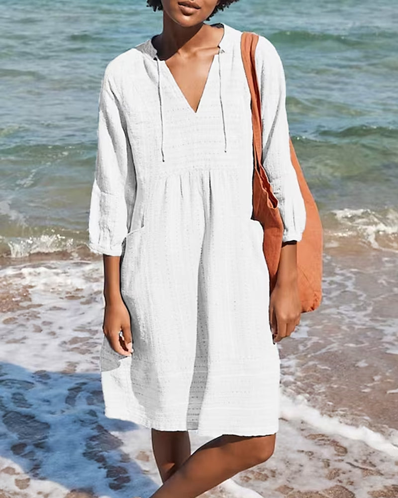 Womens Sundress Lightweight with Pockets