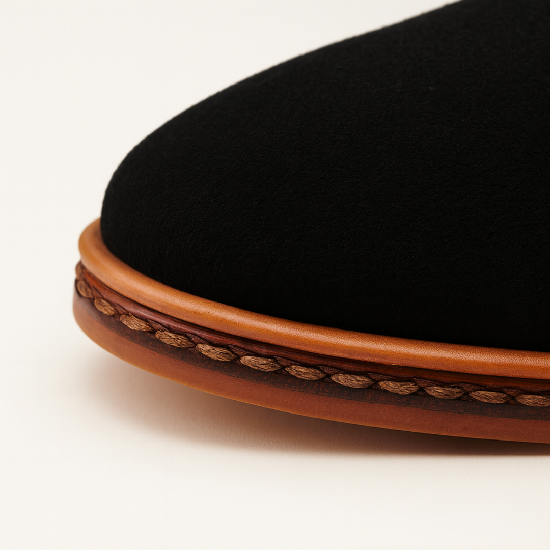 Mens Derby Shoes Suede Classic Style