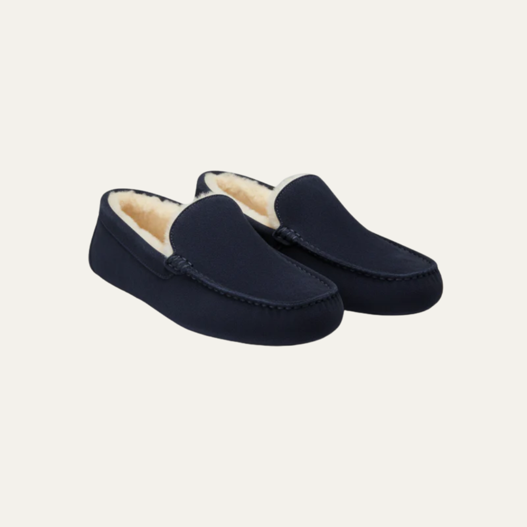 Mens Slip-On Moc Toe Sneakers Casual Cupsole - BritishMode