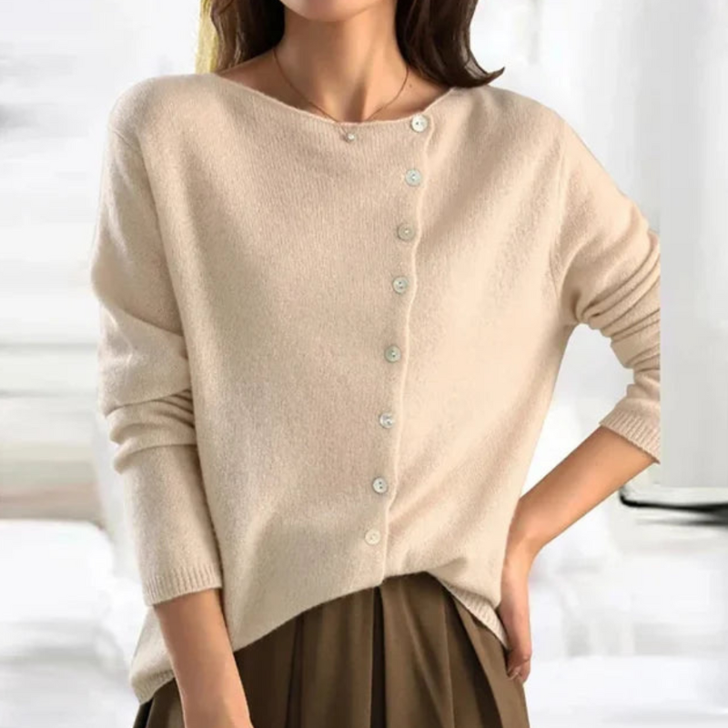 Womens Warm Knit Sweater Crewneck Comfortable Fit - BritishMode