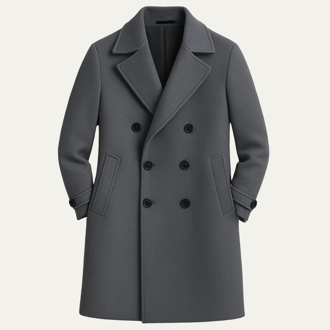 Mens Casual Trench Coat Lightweight Classic Fit