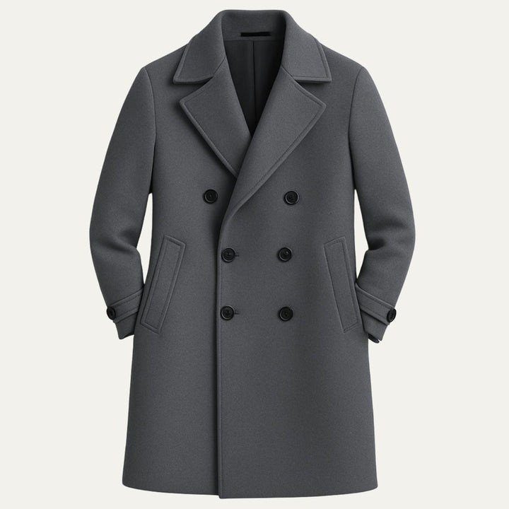 Mens Casual Trench Coat Lightweight Classic Fit