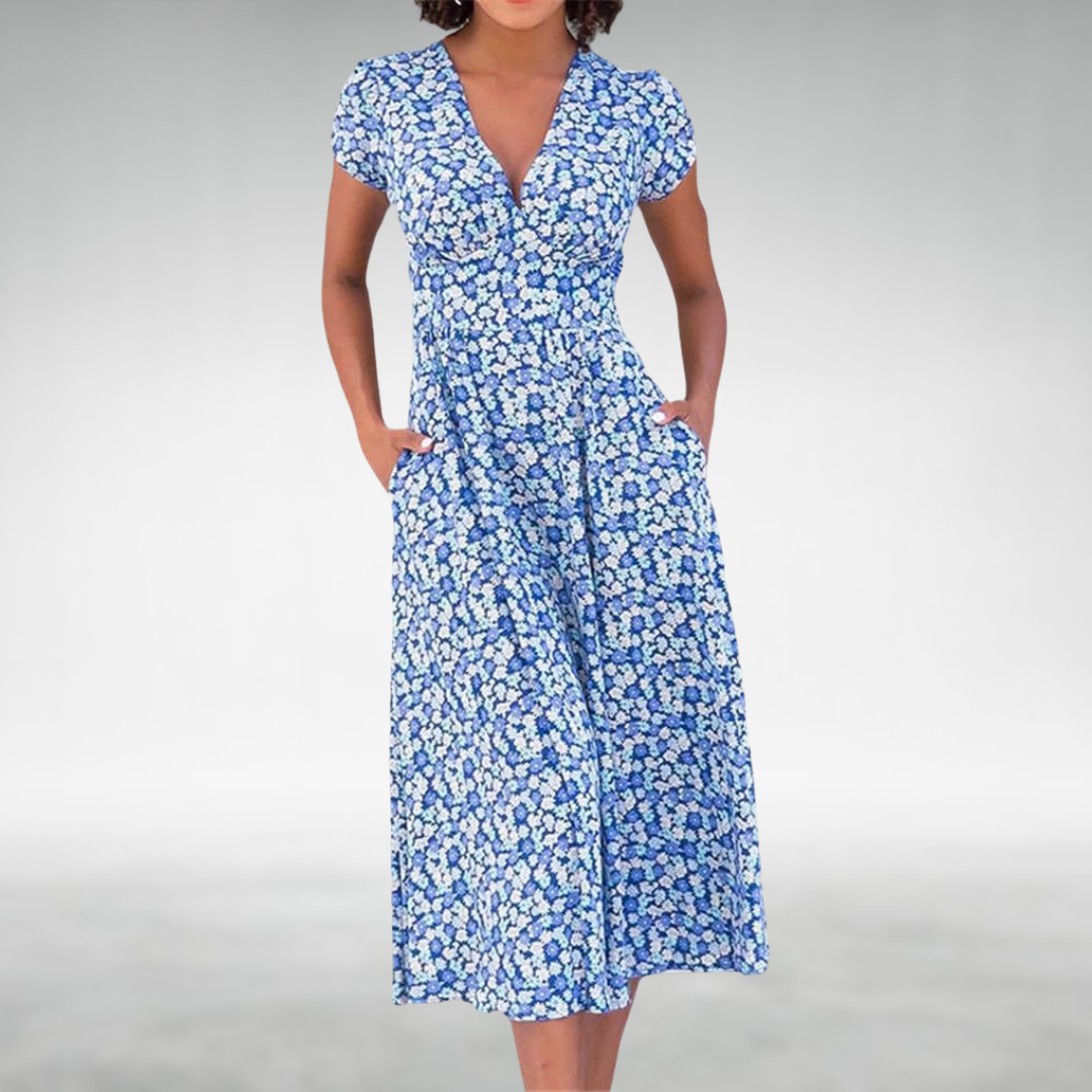 Womens Summer Dress Lightweight Casual Fit - BritishMode