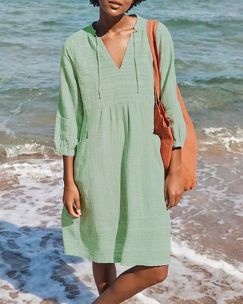 Womens Sundress Lightweight with Pockets