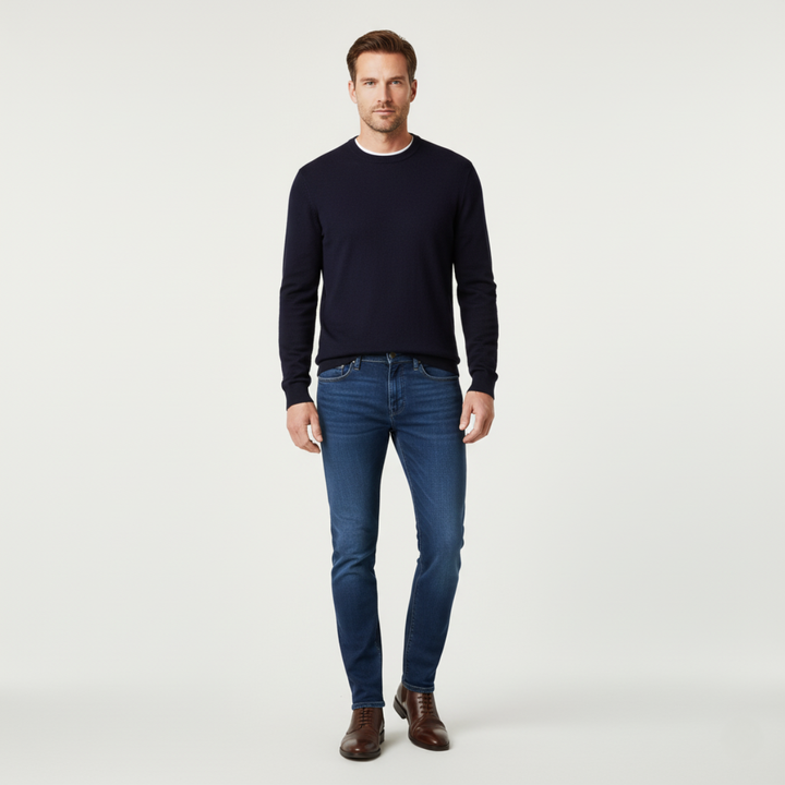 Mens Skinny Jeans Stretch Slim Fit