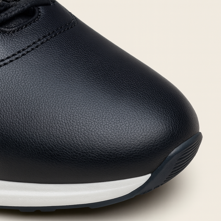 Mens Orthopedic Leather Sneakers Comfortable Fit