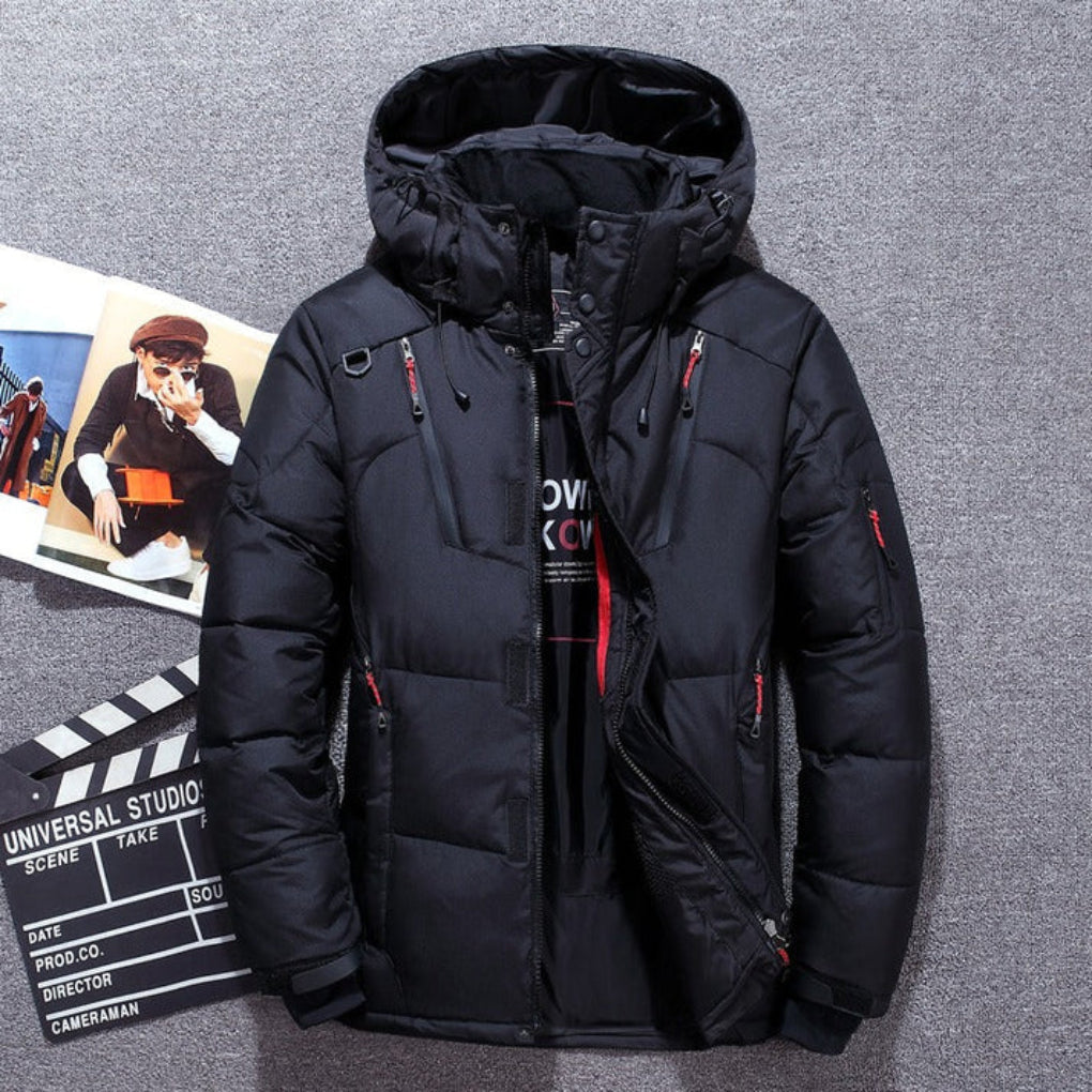 Unisex Down Jacket Insulated Warm Fit