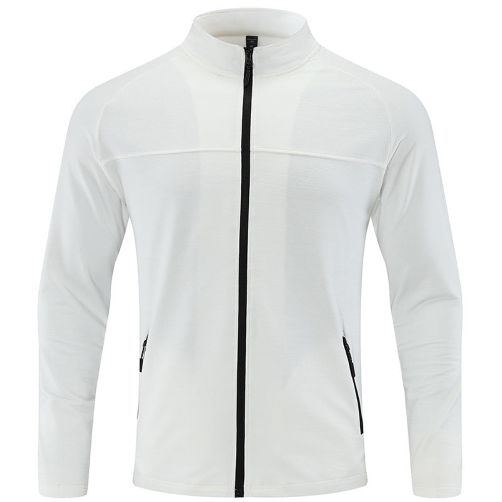 Mens Performance Jacket Lightweight Zip Front