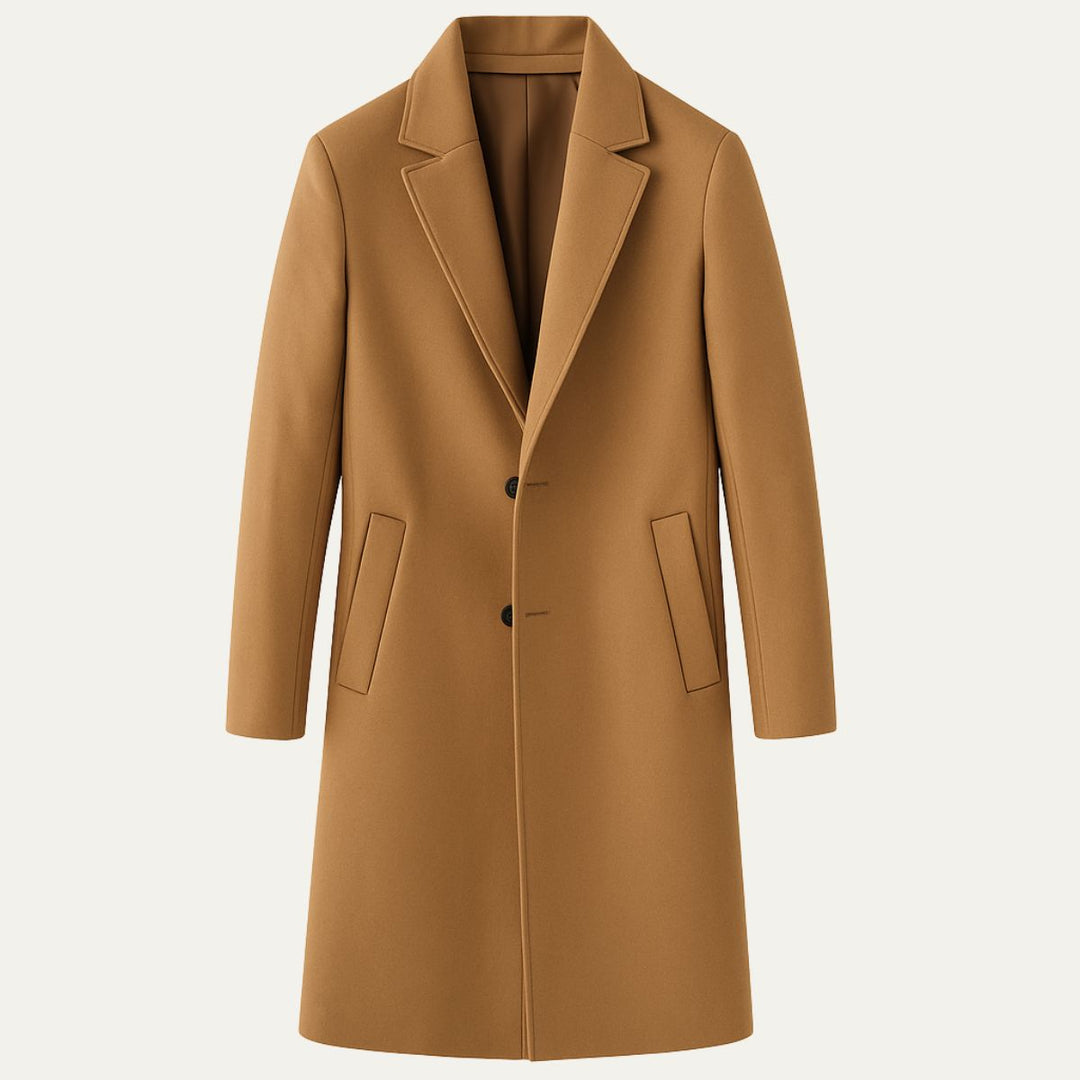 Mens Mid-Length Coat Classic Fit