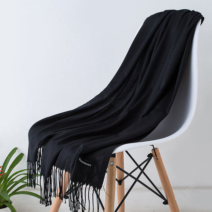 Womens Cashmere Scarf Soft Long Winter Wrap - BritishMode