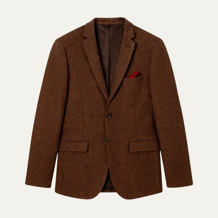Mens Tweed Blazer Jacket Smart Casual Fit - BritishMode