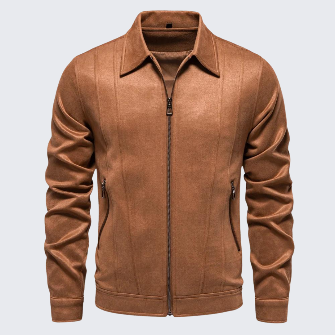 Mens Suede Jacket Classic Fit