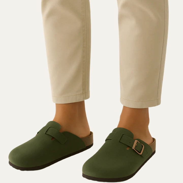 Mens Suede Moccasin Slippers Relaxed Fit Classic Style