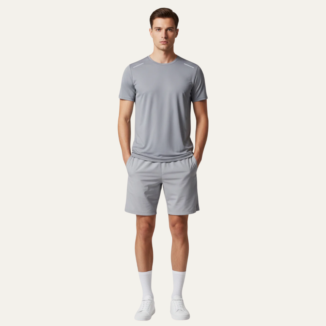 Mens Athletic T-Shirt Quick Dry Performance - BritishMode