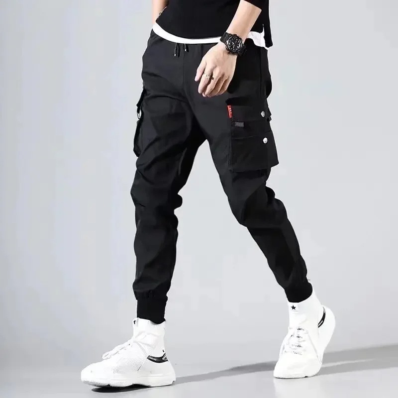 Mens Sweatpants Cotton Blend Relaxed Fit Elastic Bottoms