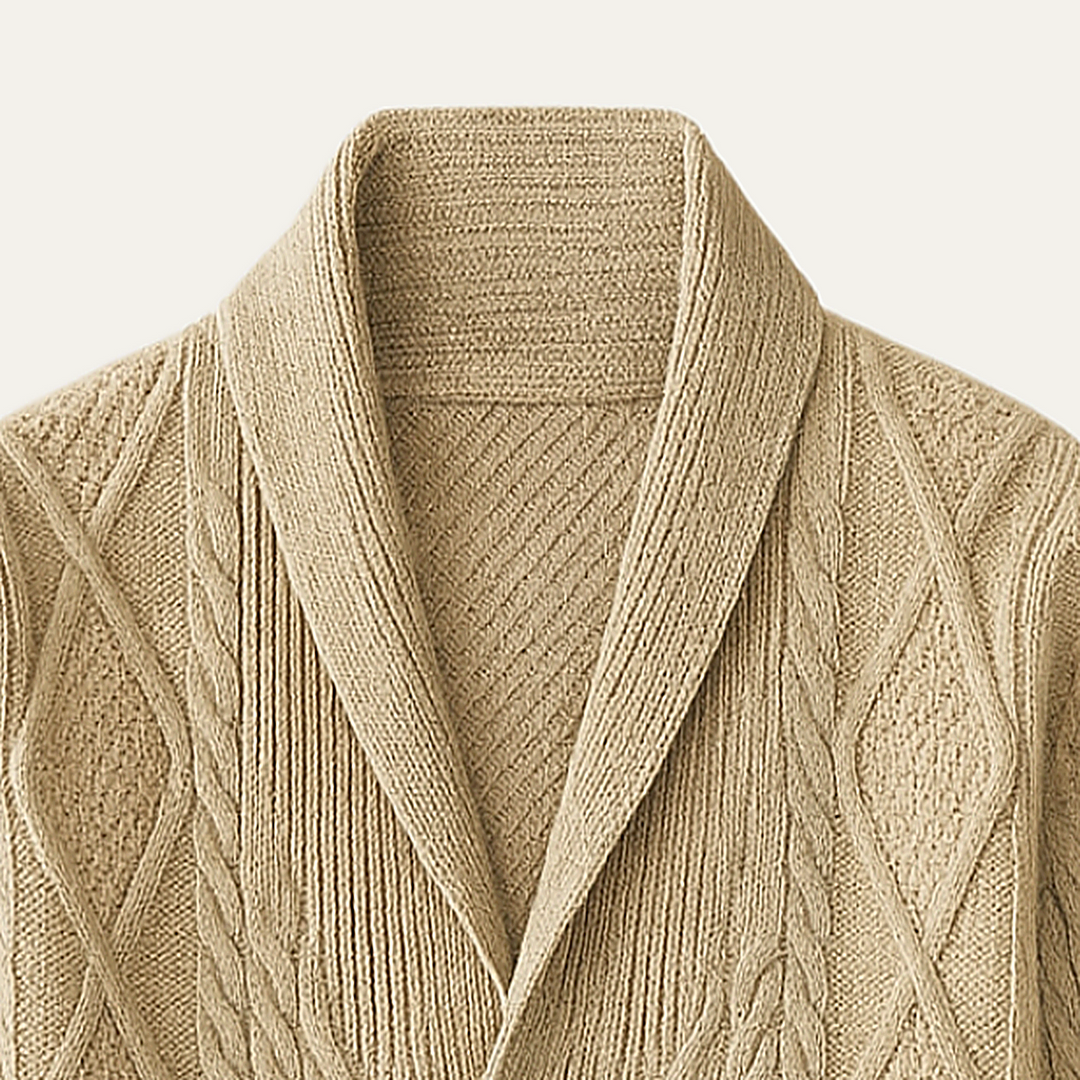 Mens Cashmere Cardigan Classic Fit