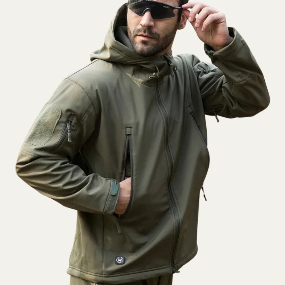Mens Tactical Softshell Jacket Utility Fit