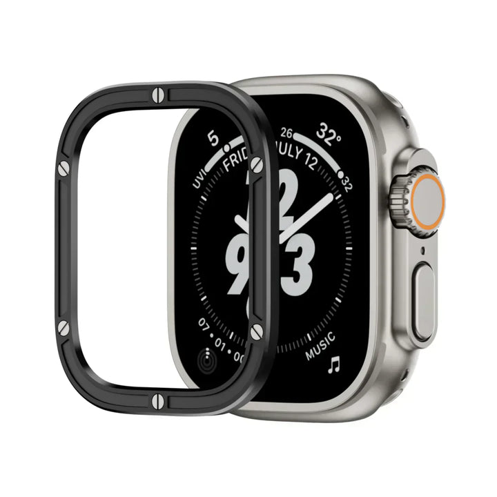 Unisex Metal Case for Apple Watch Durable Protective