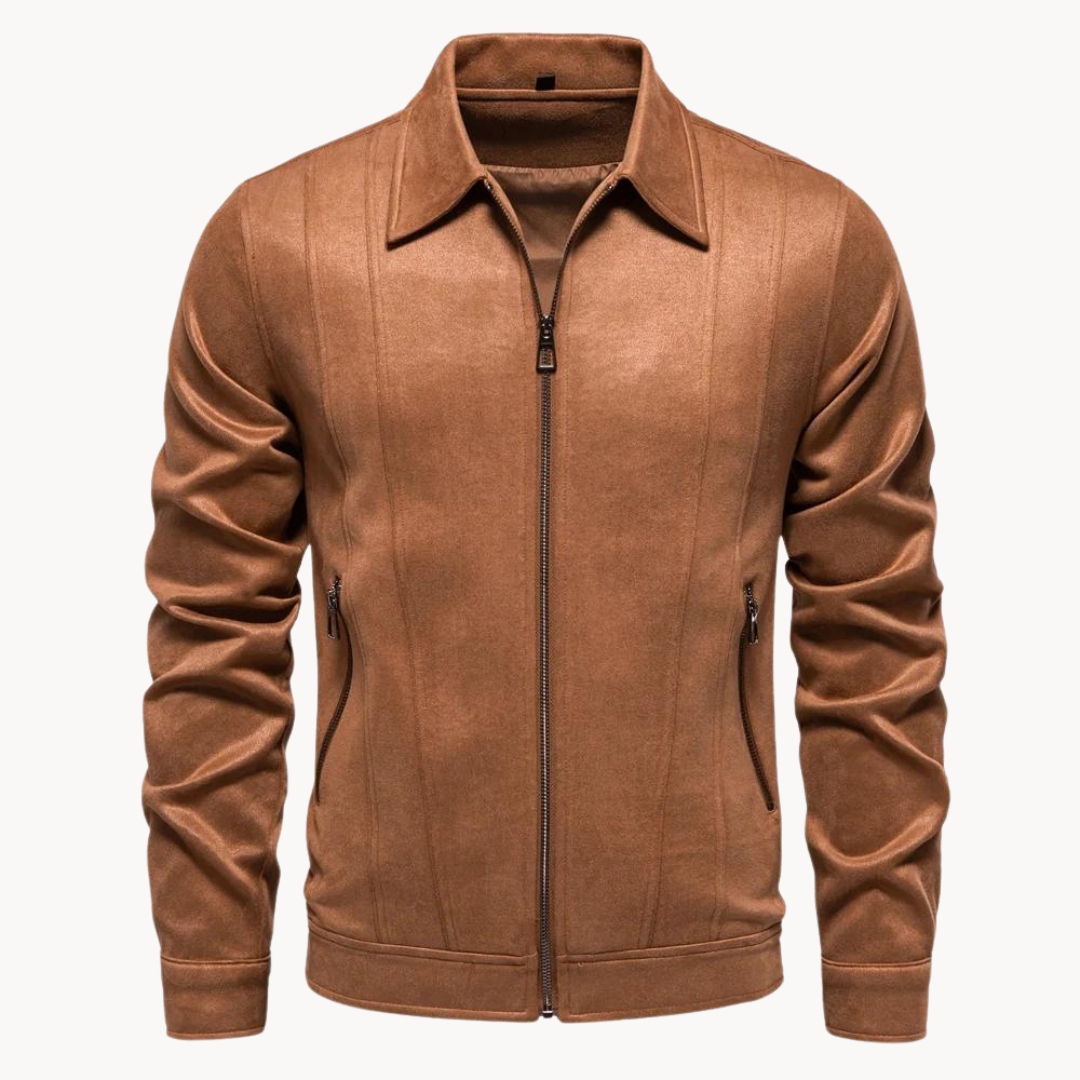 Mens Suede Jacket Classic Fit