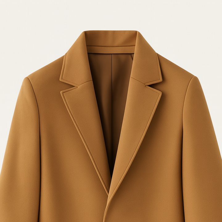 Mens Mid-Length Coat Classic Fit
