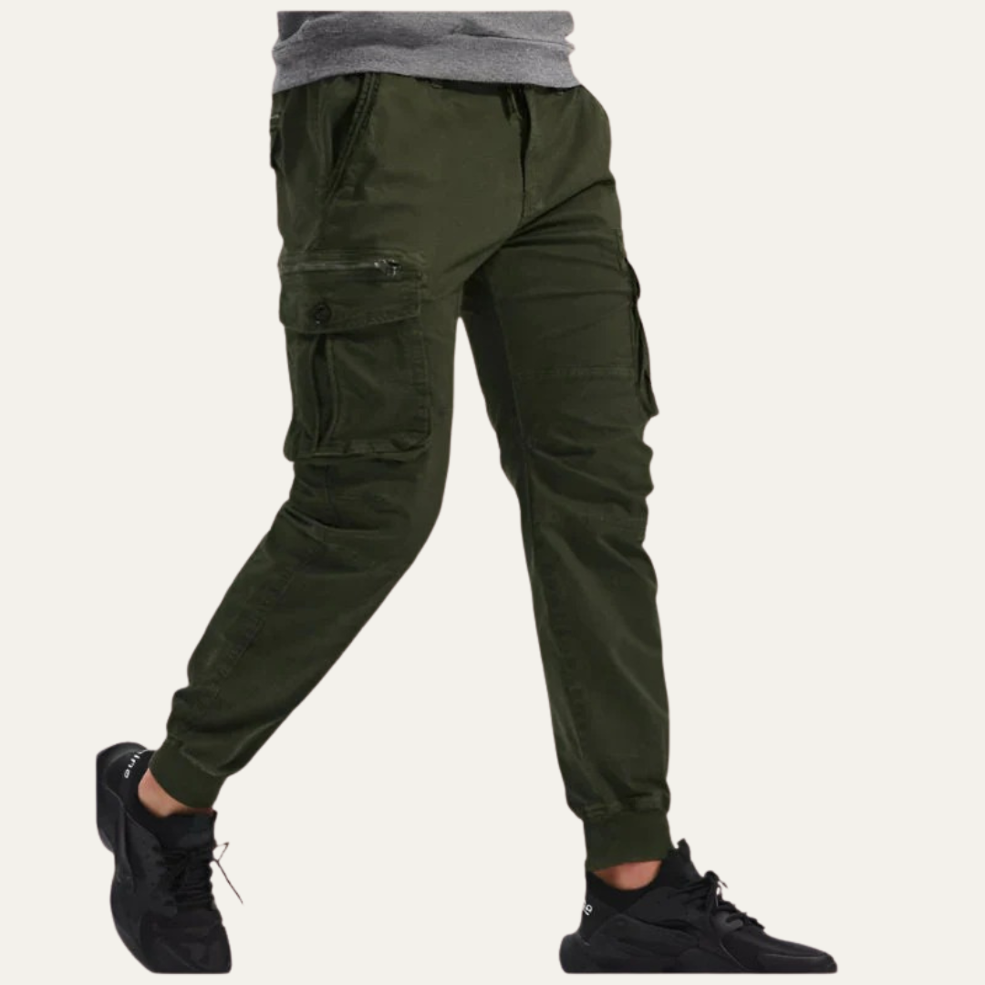 Mens Cargo Jogger Pants Contemporary Fit - BritishMode