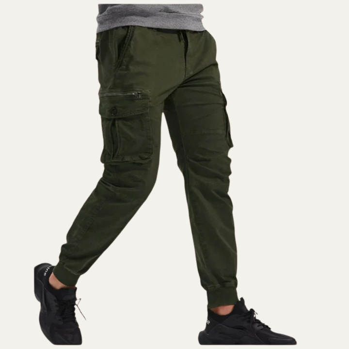 Mens Cargo Jogger Pants Contemporary Fit - BritishMode